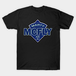 Marty McFly - Doctor Who Style Logo T-Shirt